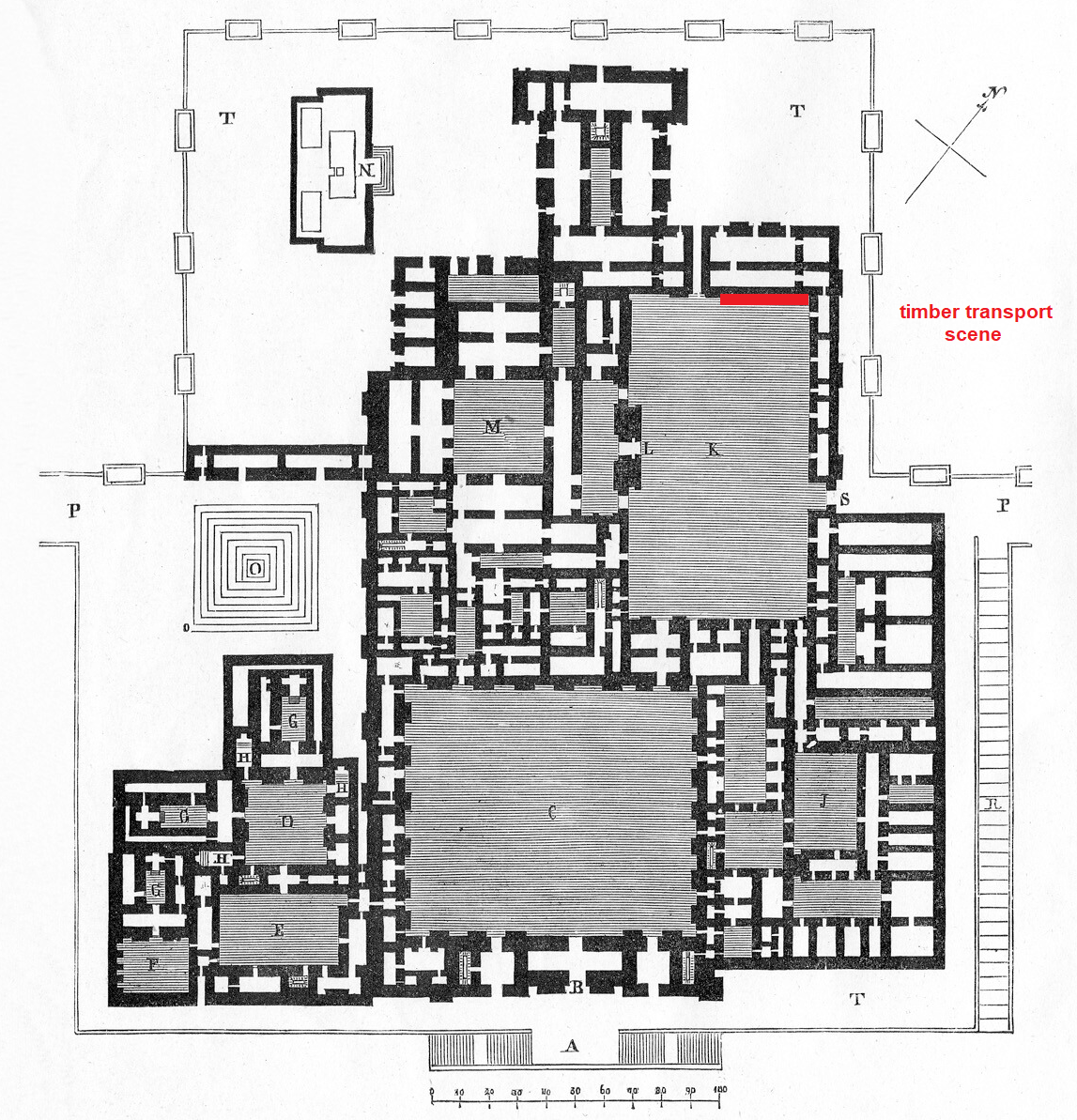palace of Sargon II reconstruction plan